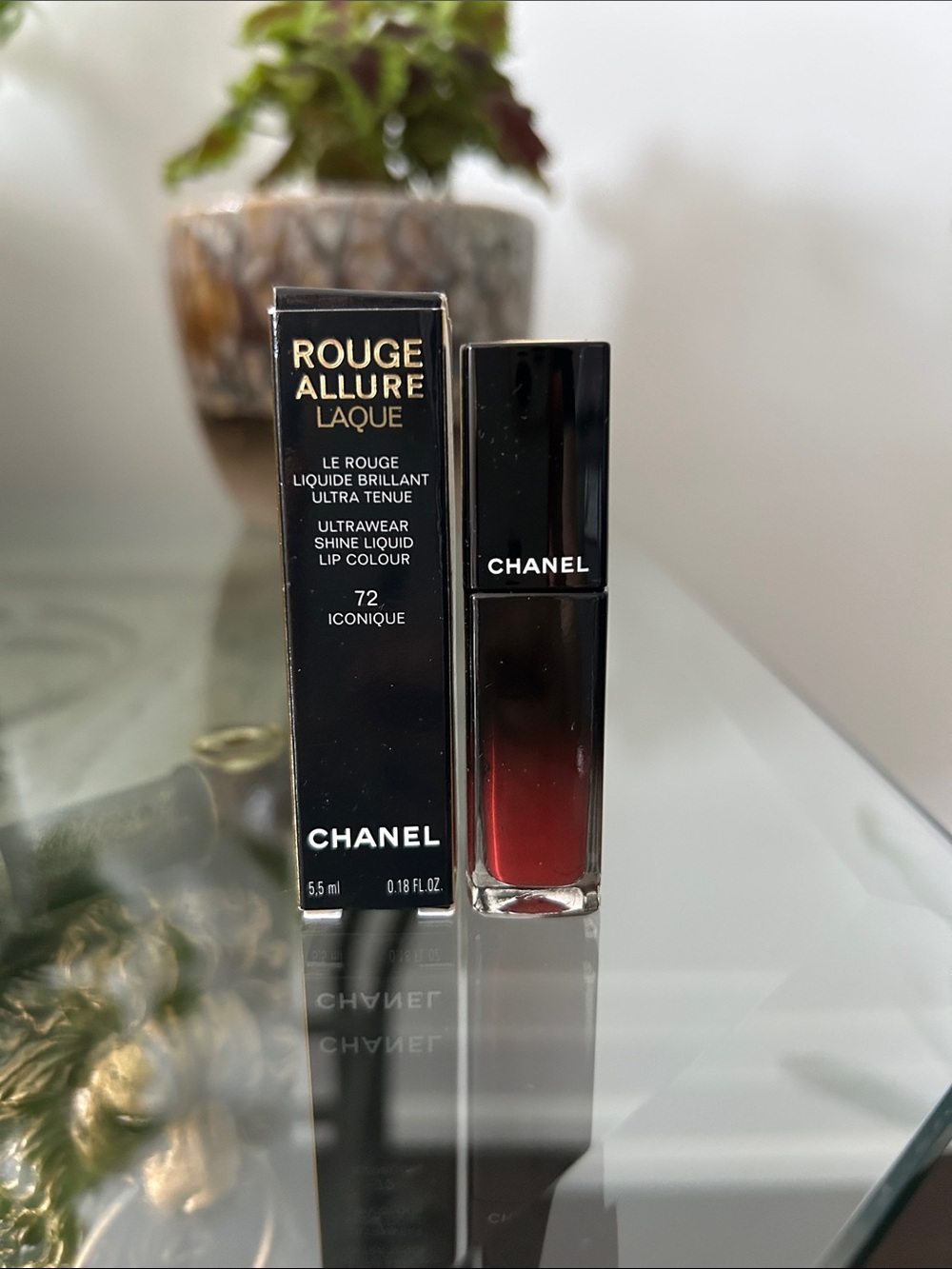 Chanel Rouge Allure Shine Liquid in 72 Iconique